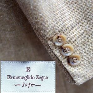 46R Zegna Soft Mens Sportcoat Blazer Jacket Silk Wool *flaws* D030147